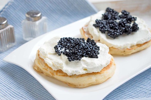 Blinis with Caviar